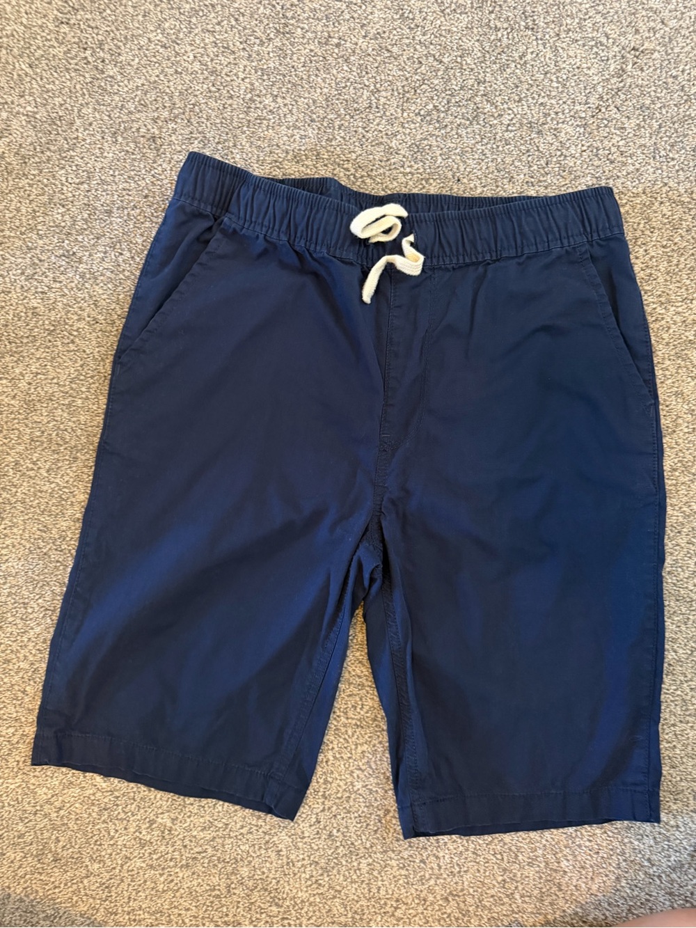 Boy’s Navy Drawstring Casual Shorts